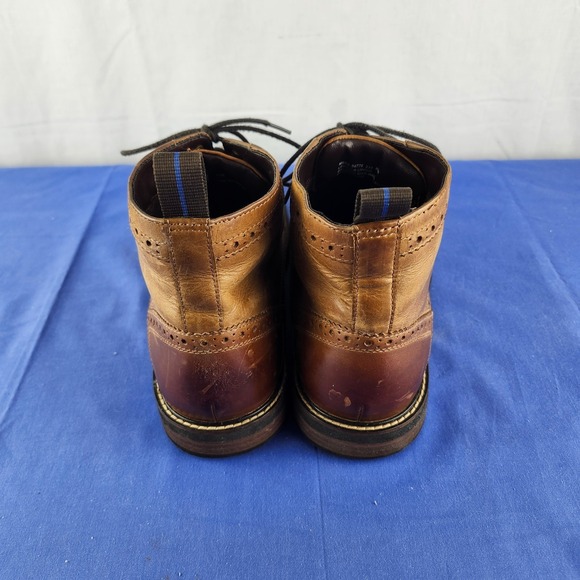 Men's Nunn Bush Odell Wingtip Lace Up Chukka Boot Size 11M - Picture 3 of 7